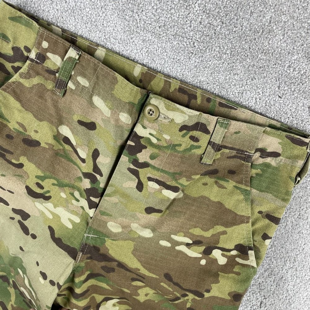 ACU Trousers Size Small Regular MTP Camo Cotton/Nylon Ripstop Army ATLANCO